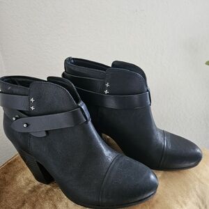 Rag & Bone Black Heeled Boots